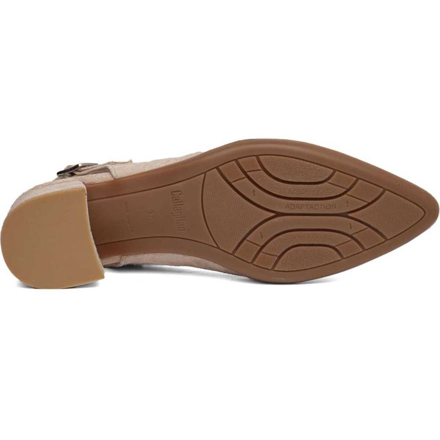 Zapatos De Salon Callaghan 31502 Zahara Mujer Beige | ECZREVB