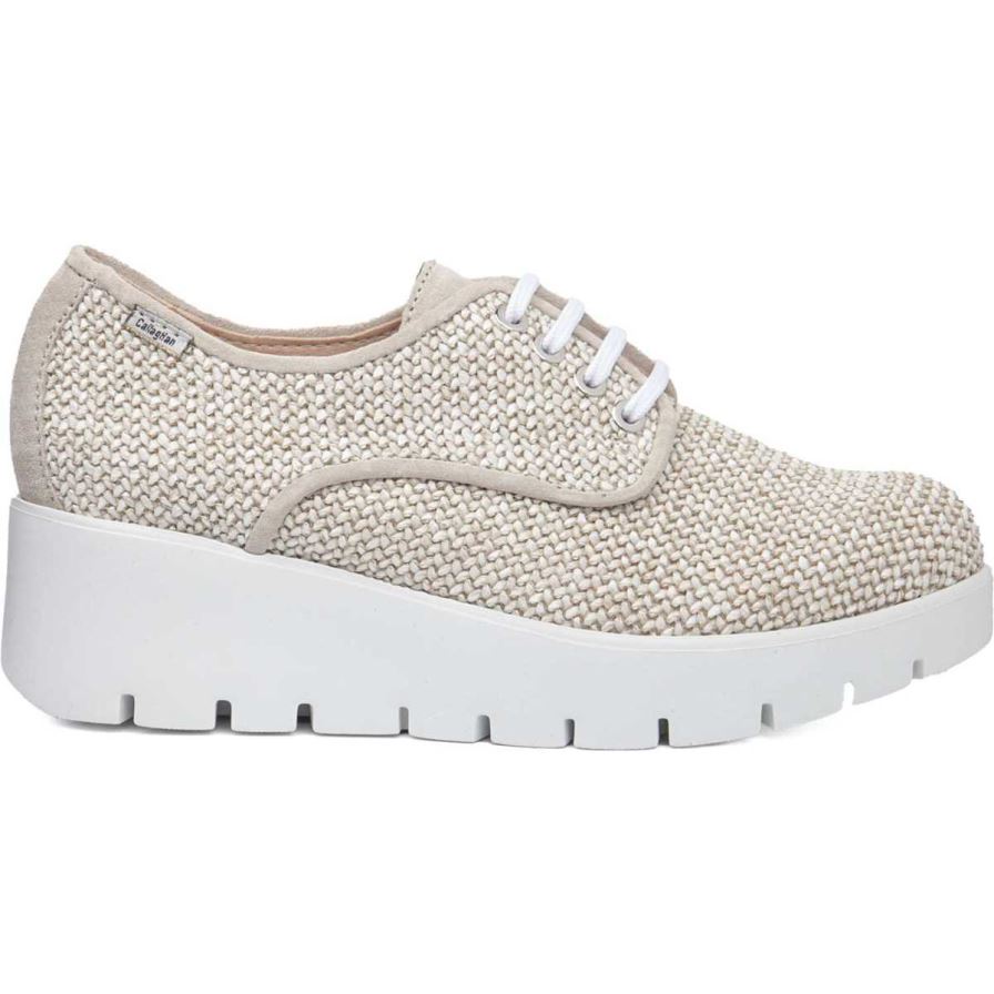 Zapatos Plataforma Callaghan 32101 Amal Mujer Beige | ECVCGKU