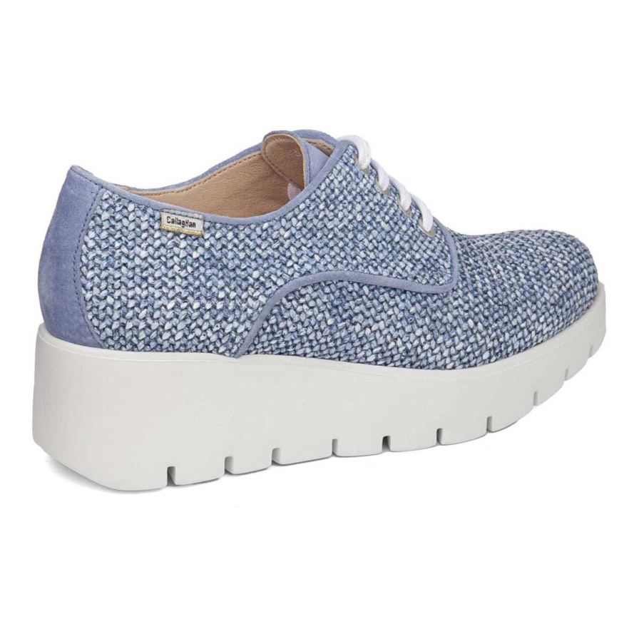 Zapatos Plataforma Callaghan 32101 Amal Mujer Azules | ECZIBLO