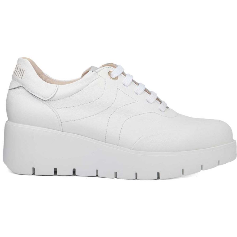 Zapatos Plataforma Callaghan 32102 Amal Mujer Blancas | ECFNCUQ