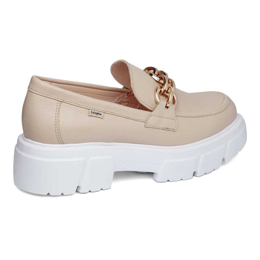 Zapatos Plataforma Callaghan 51906 Blondy Mujer Beige | ECCJMZW