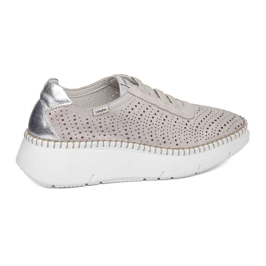 Zapatos Plataforma Callaghan 53600 Circular Sra. Mujer Gris | ECTISGD