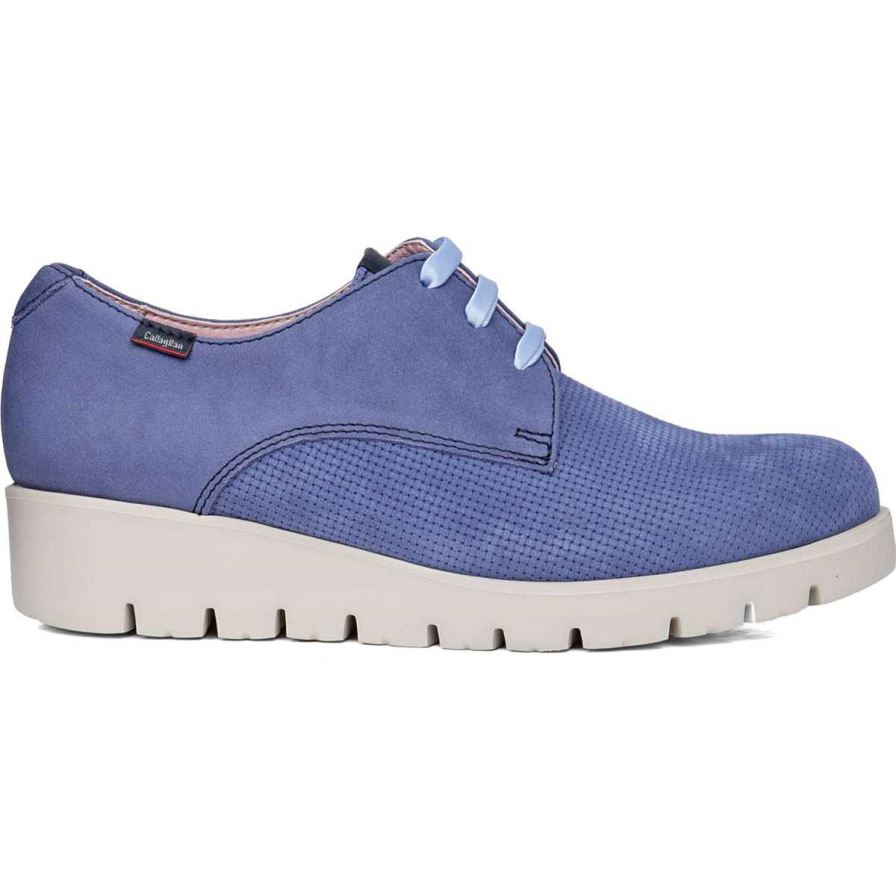 Zapatos Plataforma Callaghan 89824 Haman Mujer Azules | ECSRHFZ