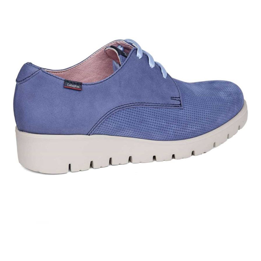 Zapatos Plataforma Callaghan 89824 Haman Mujer Azules | ECSRHFZ