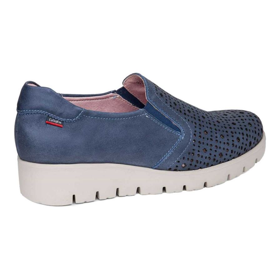 Zapatos Plataforma Callaghan 89863 Haman Mujer Azul Marino | ECKTSUM