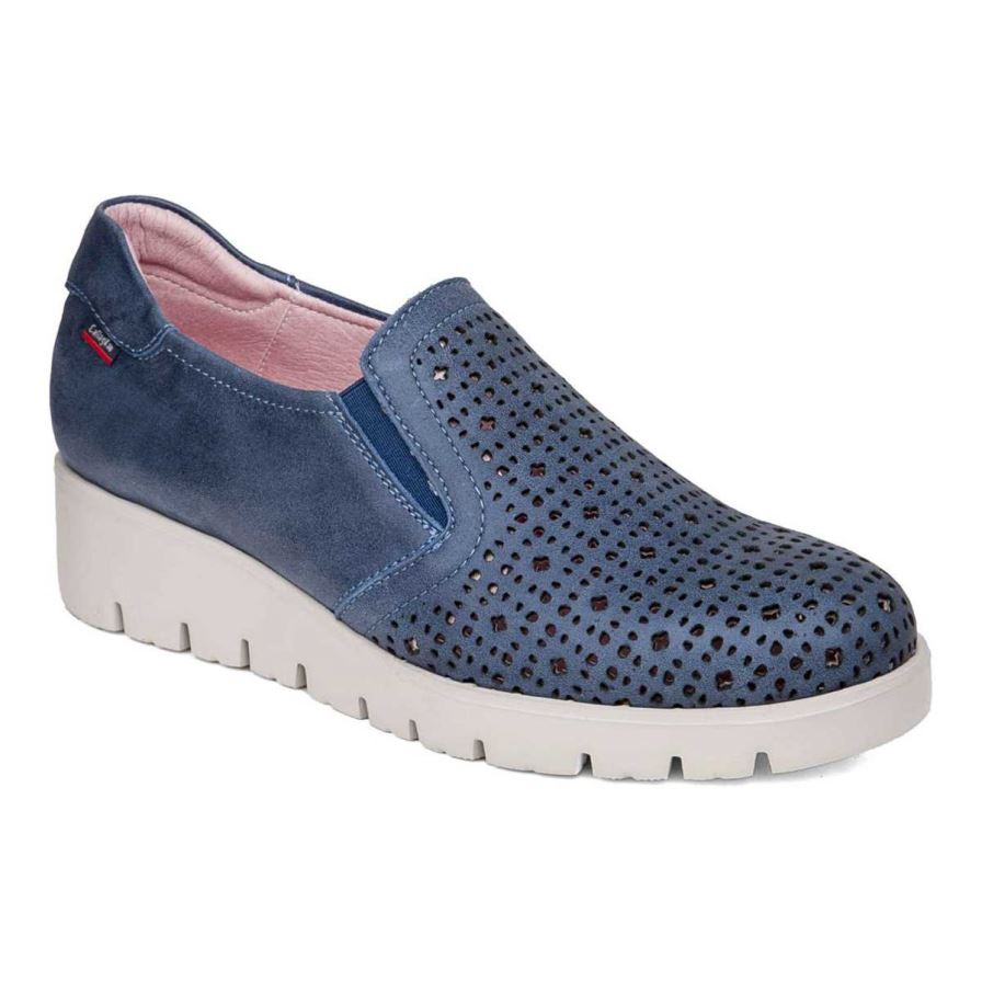 Zapatos Plataforma Callaghan 89863 Haman Mujer Azul Marino | ECKTSUM