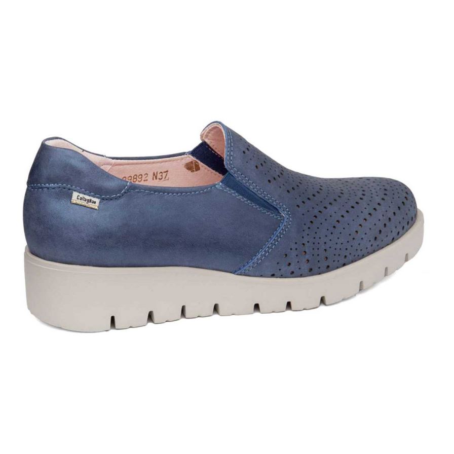 Zapatos Plataforma Callaghan 89892 Haman Mujer Azul Marino | ECKGSTZ