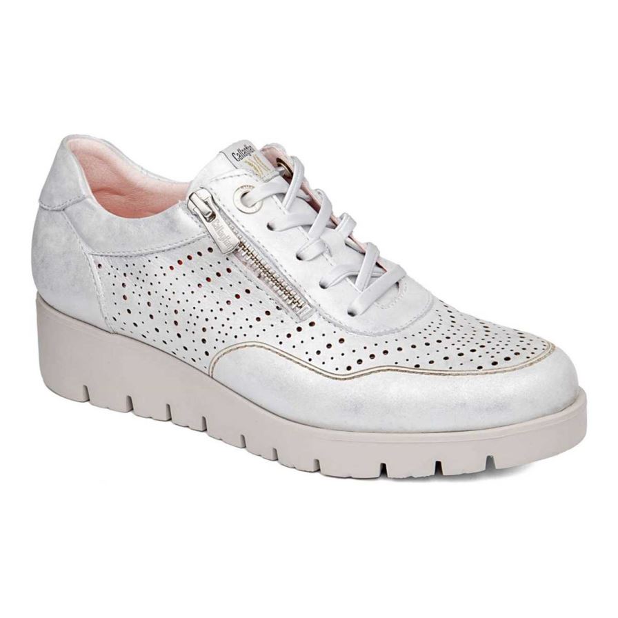 Zapatos Plataforma Callaghan 89894 Haman Mujer Plateadas | ECOMWIN