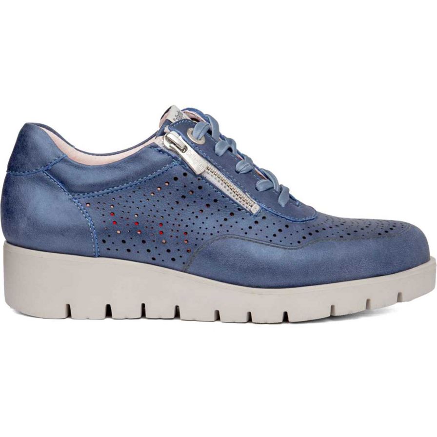 Zapatos Plataforma Callaghan 89894 Haman Mujer Azul Marino | ECTVDLS