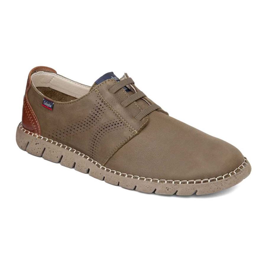 Zapatos con Cordones Callaghan 43200 Viz Hombre Verde Oliva | ECCUNKX