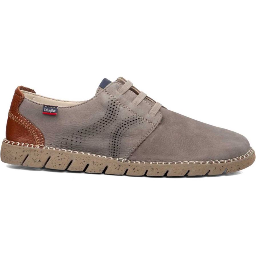 Zapatos con Cordones Callaghan 43200 Viz Hombre Beige | ECNSZWV