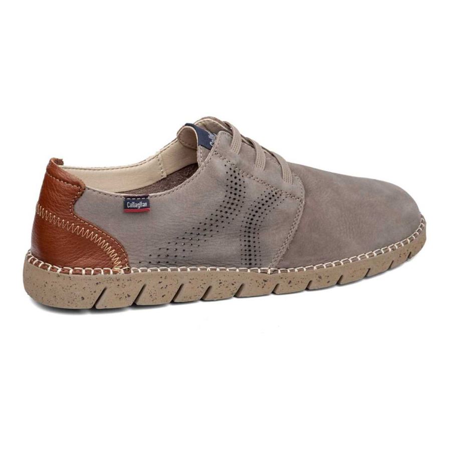 Zapatos con Cordones Callaghan 43200 Viz Hombre Beige | ECNSZWV