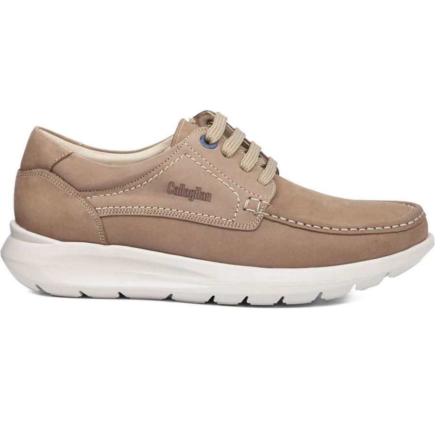 Zapatos con Cordones Callaghan 45700 Wasser Sin Aguj Hombre Beige | ECPVRGH