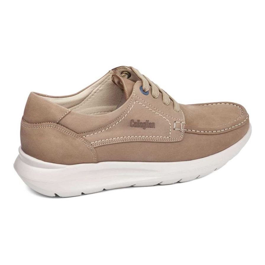 Zapatos con Cordones Callaghan 45700 Wasser Sin Aguj Hombre Beige | ECPVRGH