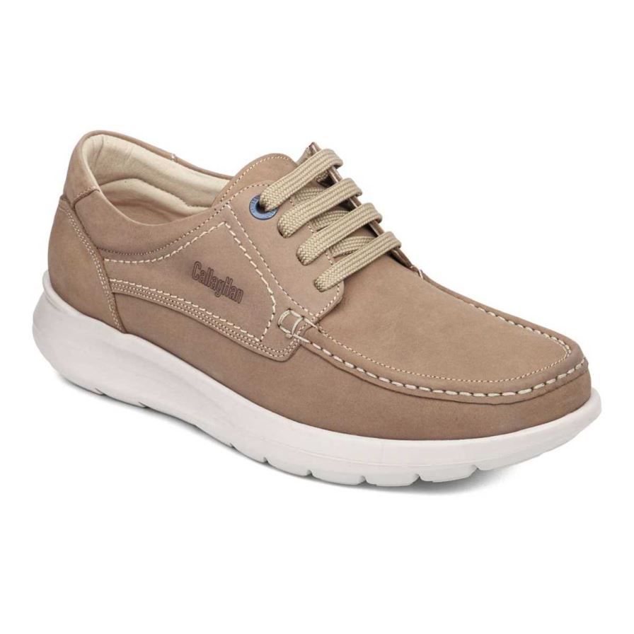 Zapatos con Cordones Callaghan 45700 Wasser Sin Aguj Hombre Beige | ECPVRGH