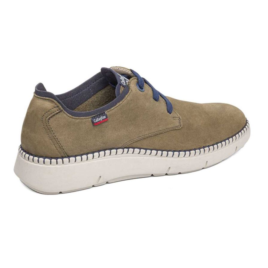 Zapatos con Cordones Callaghan 53500 Circular Hombre Verde Oliva | ECAZQUR