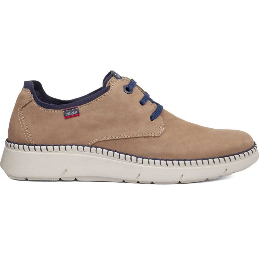 Zapatos con Cordones Callaghan 53500 Circular Hombre Beige | ECTOIGX