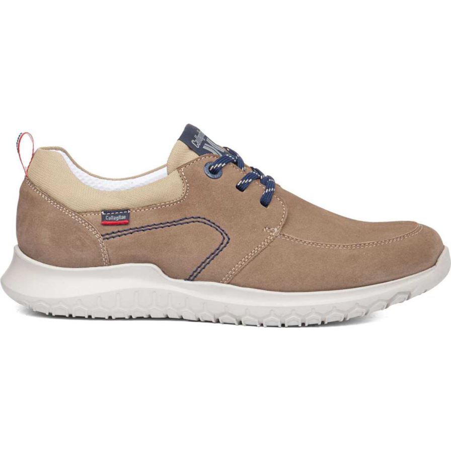 Zapatos con Cordones Callaghan 53700 Suv Marine Cro Hombre Beige | ECNYXZW