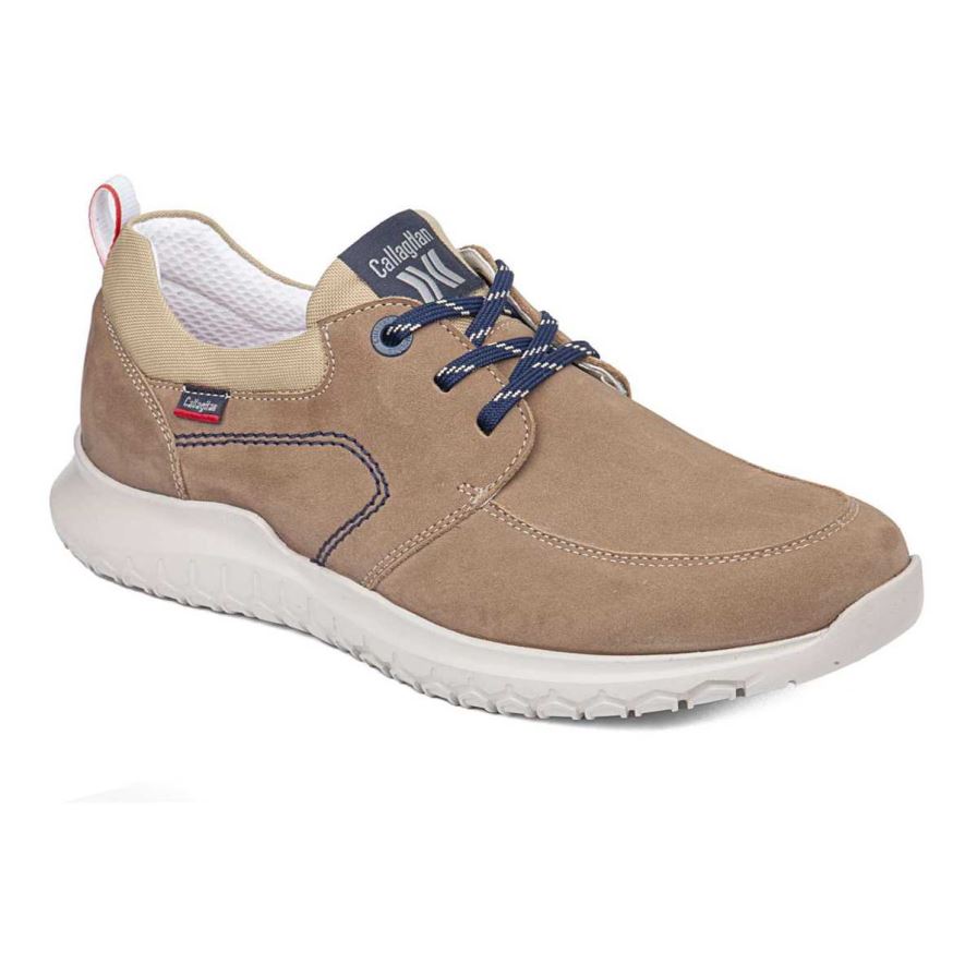 Zapatos con Cordones Callaghan 53700 Suv Marine Cro Hombre Beige | ECNYXZW