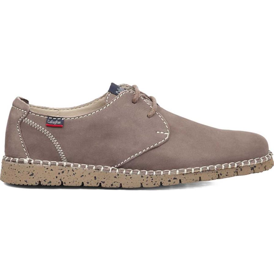 Zapatos con Cordones Callaghan 84702 Abiatar Hombre Beige | ECQPZHA