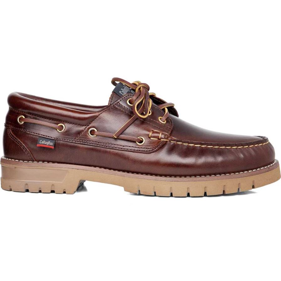 Zapatos del Barco Callaghan 12500 Freeport Hombre Marrones | ECEMPKI