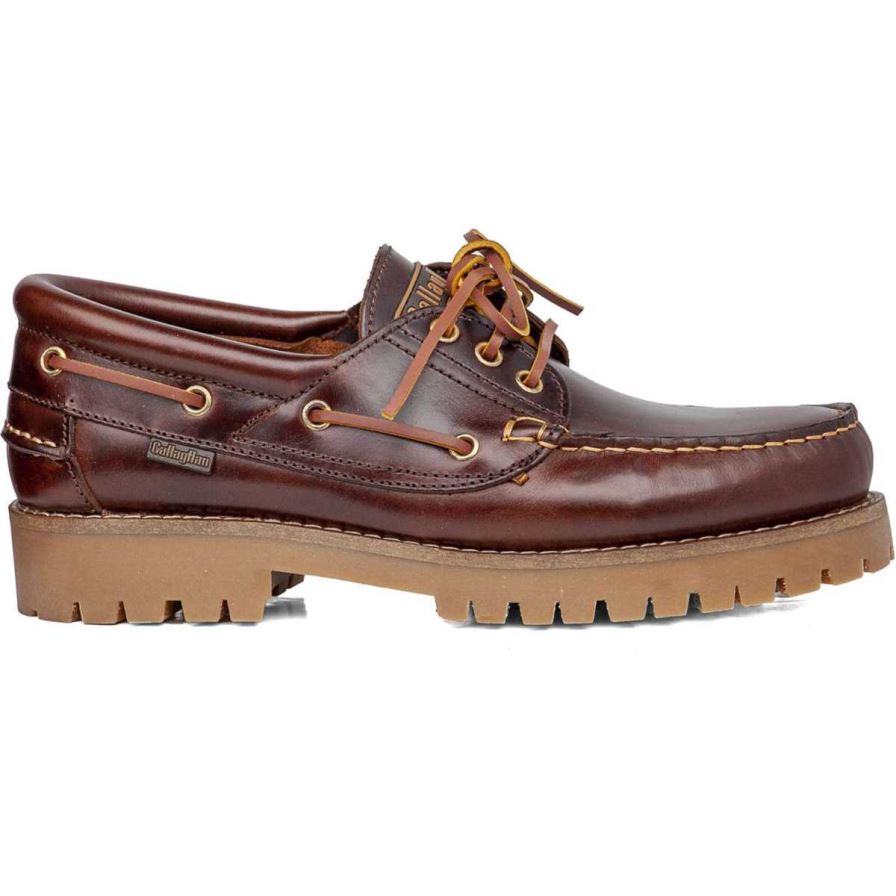 Zapatos del Barco Callaghan 21910 Timber Cro Hombre Marrones | ECUGKHW