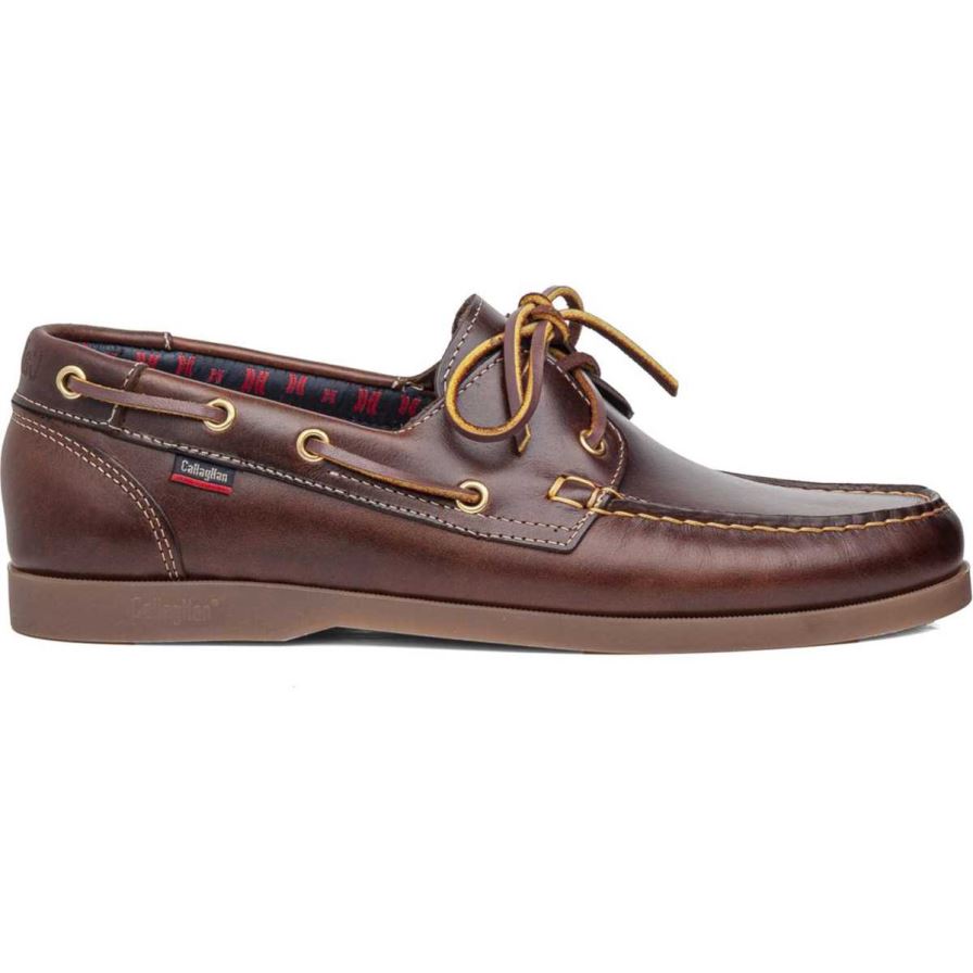 Zapatos del Barco Callaghan 51600 Yate Hombre Marrones | ECIRJWO