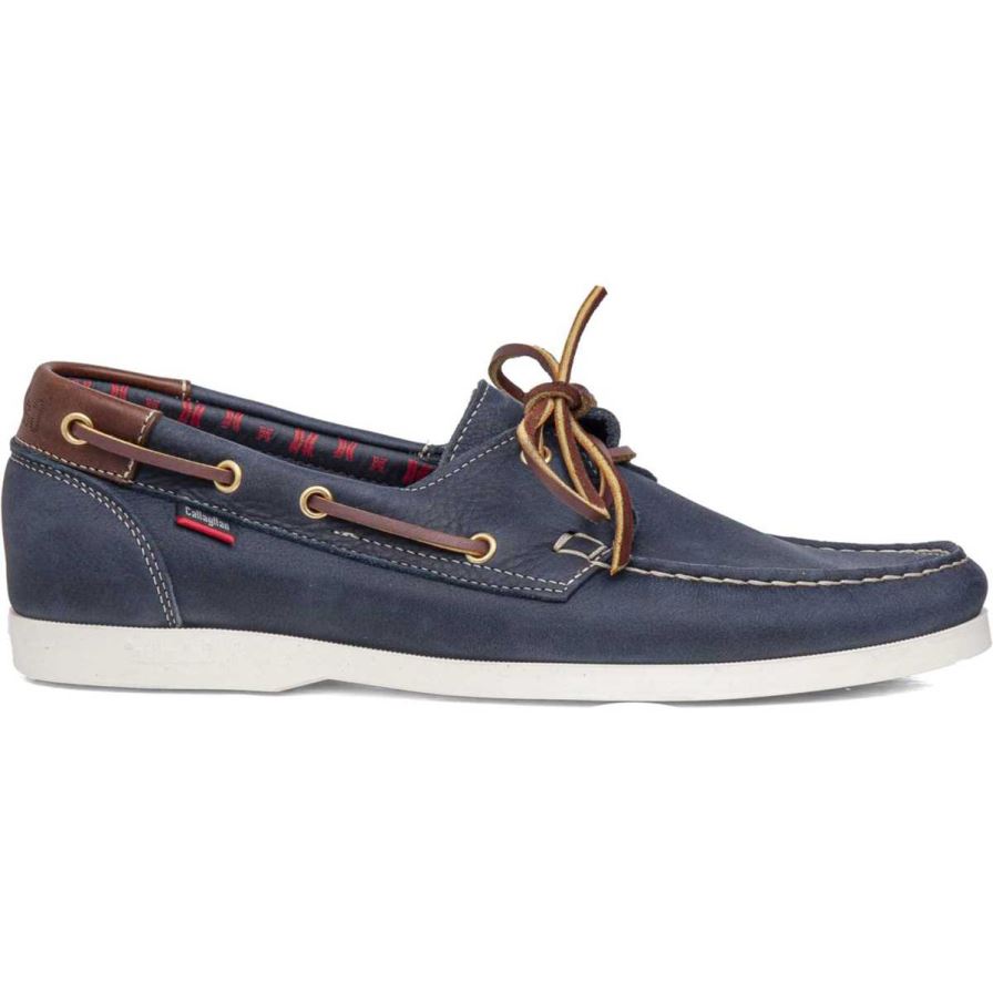 Zapatos del Barco Callaghan 51600 Yate Hombre Azul Marino | ECPASQV