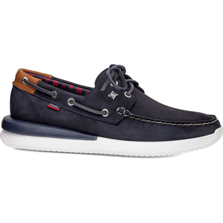 Zapatos del Barco Callaghan 52100 Moses Hombre Azul Marino | ECJNEIY