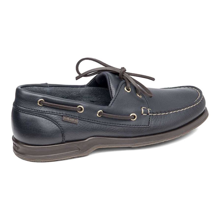 Zapatos del Barco Callaghan 53205 Sea-Walker Hombre Negras | ECQZKRP