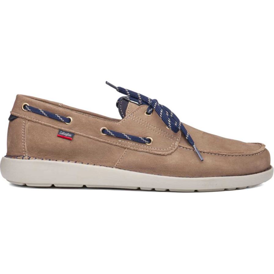 Zapatos del Barco Callaghan 53400 Abner Hombre Beige | ECLWIZT