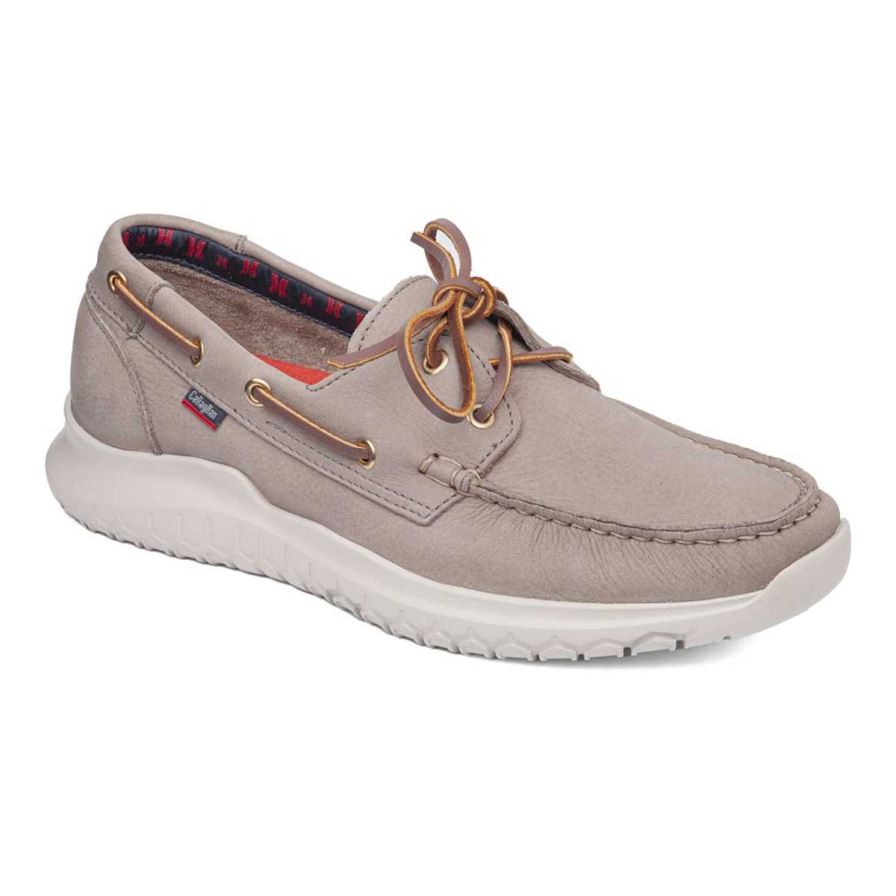 Zapatos del Barco Callaghan 54900 Suv Marine Cro Hombre Beige | ECOZWTE