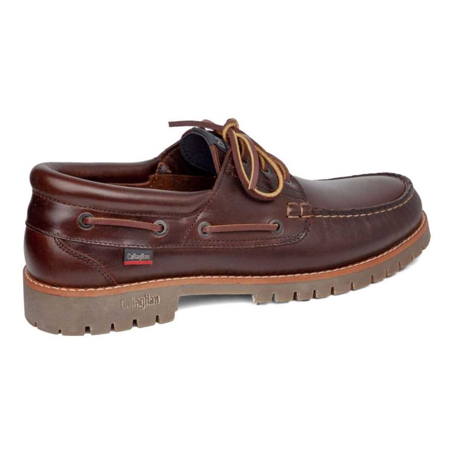 Zapatos del Barco Callaghan 86400 Tanke Hombre Marrones | ECSFXAC